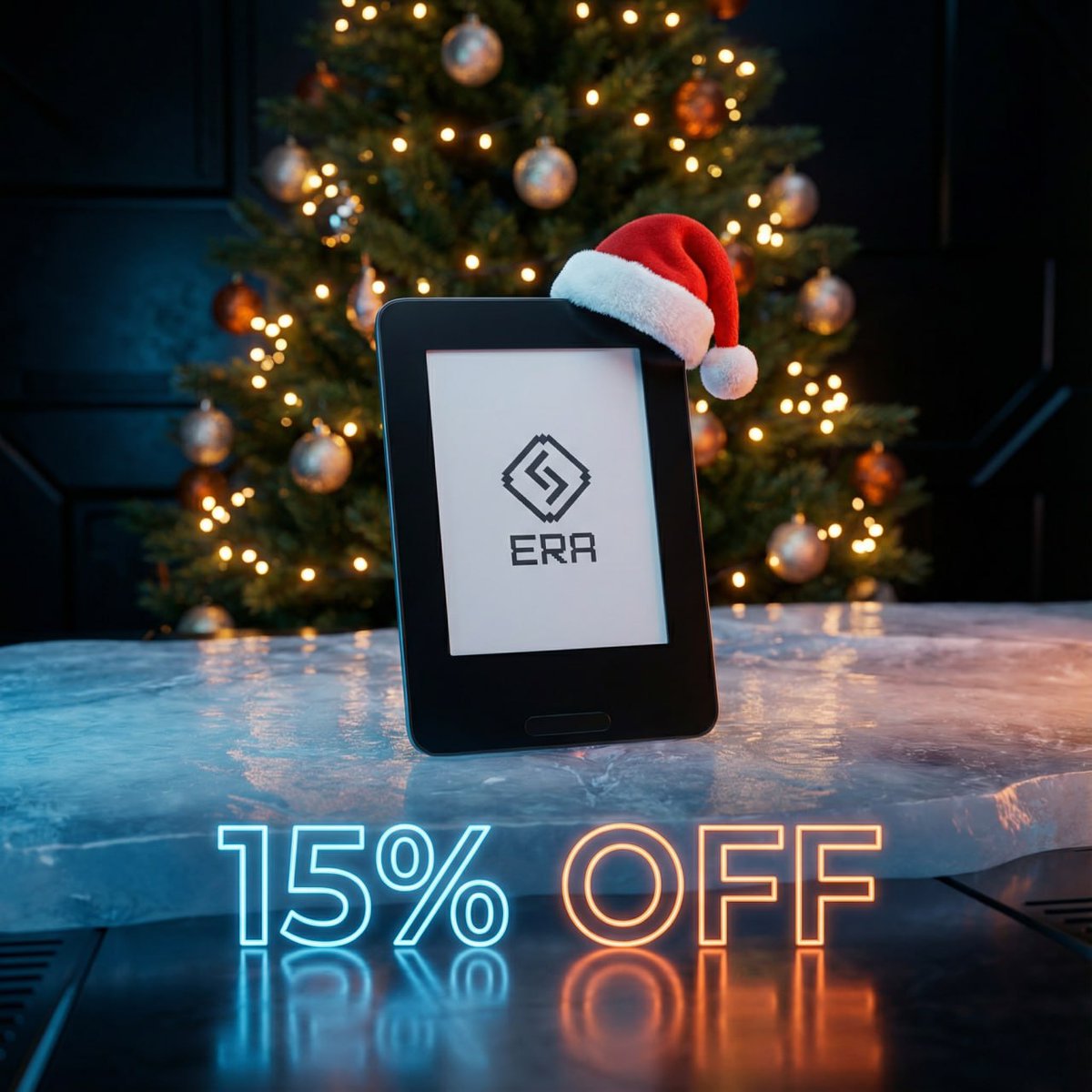 🎄 Christmas Sale starts today!

From today through January 1, ERA Wallet is on Christmas Sale.
A limited-time chance to get true cold storage at a special holiday price.

If getting serious about self-custody was on your list - this is the moment.
Secure your crypto before the