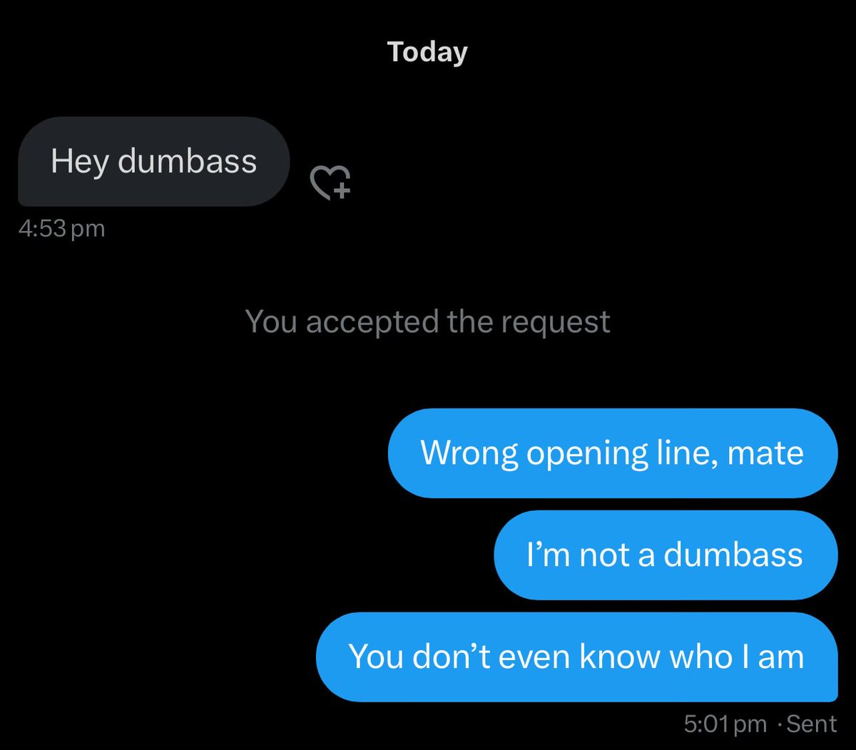 Mattoz211538's tweet photo. Findom doms sliding into my DMs like: 'Hey dumbass' 🤦‍♂️ Pro tip: That's not how you drain a wallet, that's how you get blocked. Maybe have a personality and get to know me first. Who's got worse stories? #FindomFails https://t.co/P5mfX1bwHL