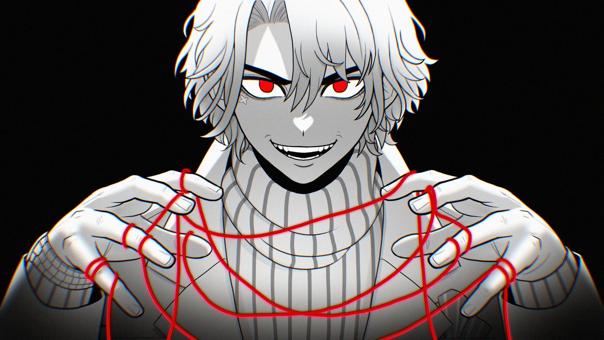 Finally finished the menu art for Bound By Fate!!!

Coming to terms with the fact that finished is better than perfect.

It's hard to let go of a sketch for all the potential of what it *could* be, but I'm getting over it. 💪
#boundbyfate #boundbyfatevn #bbf #yasha #indiedev