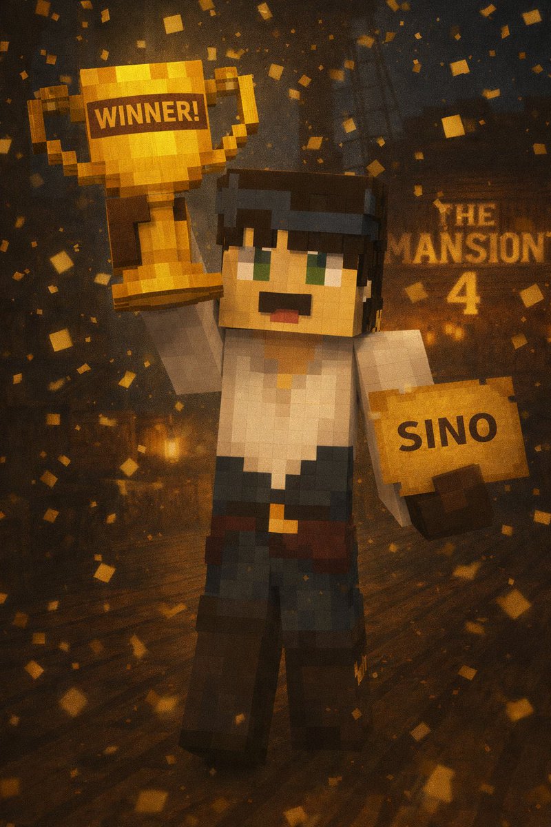 JNET_STUDIOS's tweet image. #SINOMEGUSTAMEVOY ES GANADOR DE THE MANSION 4, MUCHAS FELICIDADES!