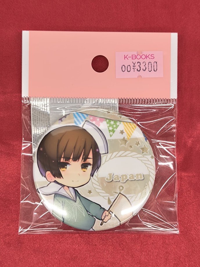 ヘタリア 缶バッジ 日本 スペイン 水兵 職業 入荷情報】 『#ヘタリア』 ・缶バッジコレクション 日本さん 入荷