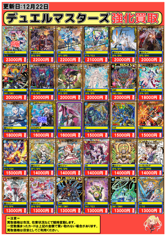 デュエルマスターズ #デュエマ 買取 川崎 12/22 「祝」の頂