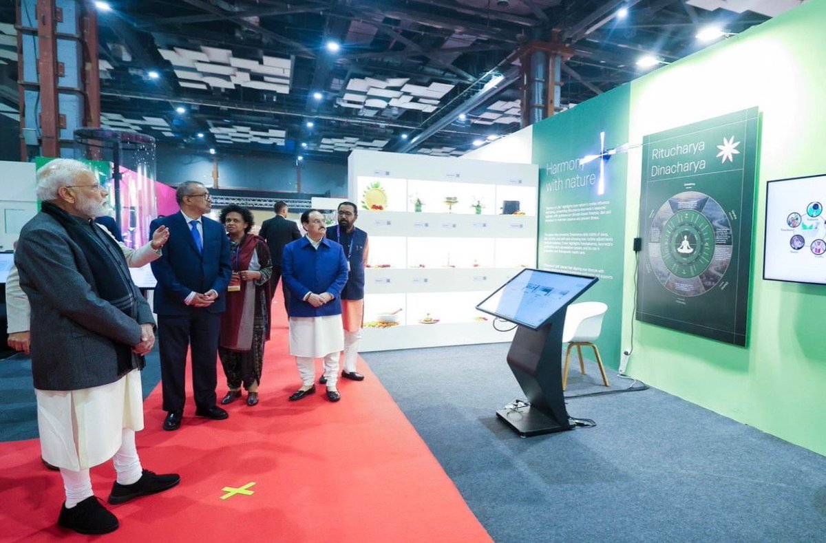 drprasanthd's tweet photo. Feeling truly blessed 🙏
Honoured to have the Panchakarma work curated by my team appreciated by Dr. Tedros Adhanom Ghebreyesus, DG World Health Organization, and Hon’ble PM Narendra Modi at the 2nd Global Traditional Medicine Summit, New Delhi. https://t.co/Q18Q37hVGI