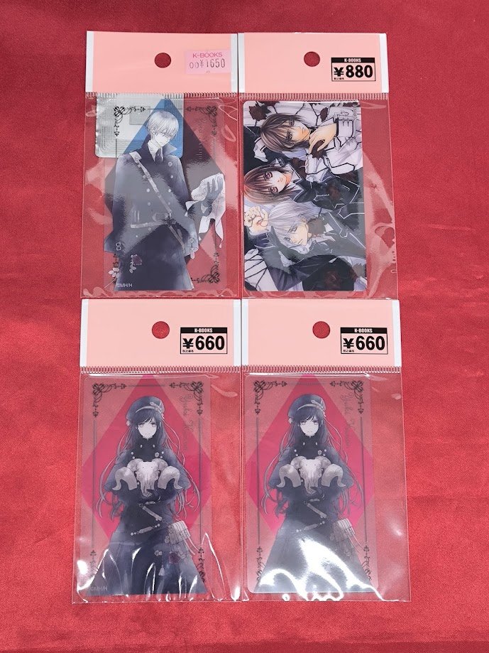 ヴァンパイア騎士　枢　零　優姫　クリアカード　アクリルキーホルダー　缶　6点 ヴァンパイア騎士 枢 零 優姫 クリアカード アクリルキーホルダー 缶 6