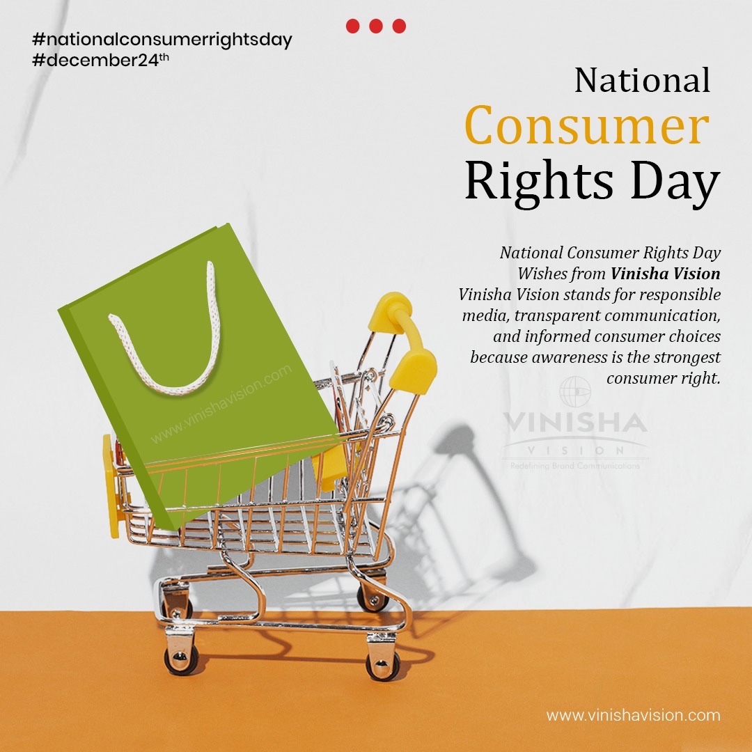 Fair choices begin with honest practices 🤝
Vinisha Vision is committed to protecting consumer rights every day.

#VinishaVision #ConsumerRights #EthicalBusiness #CustomerFirst #RightToChoose