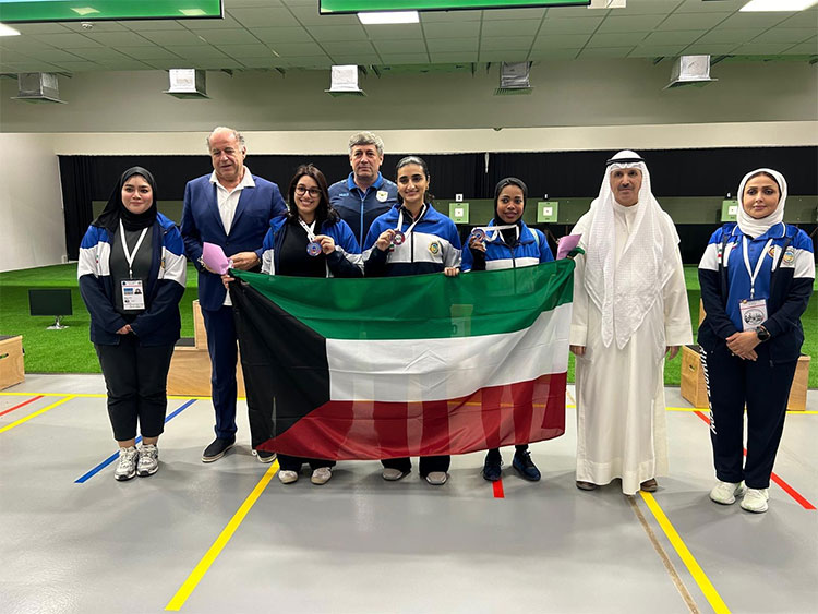 "الرماية" يستهل مشاركته في البطولة العربية لرماية المسدس والبندقية بميدالية فضية 