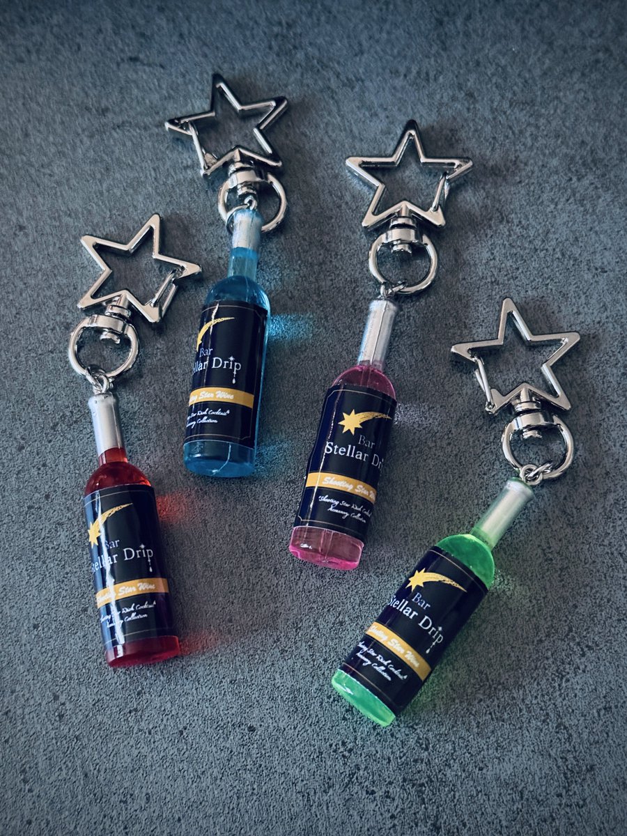 流星デザイン アクセサリーセット 真夜中の流星群ネックレス – 宙フェス夜市