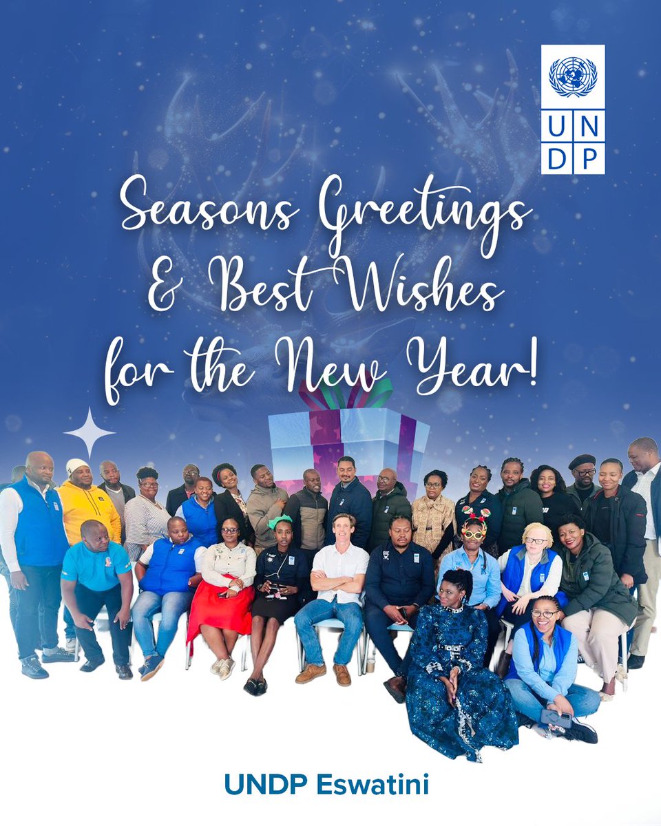 Mr. <a href="/HenrikFranklin/">Henrik Franklin</a>, the Resident Representative, and the UNDP Eswatini team wish all partners, stakeholders and friends a joyful festive season spent with loved ones, and a prosperous year ahead. Thank you for your continued partnership.