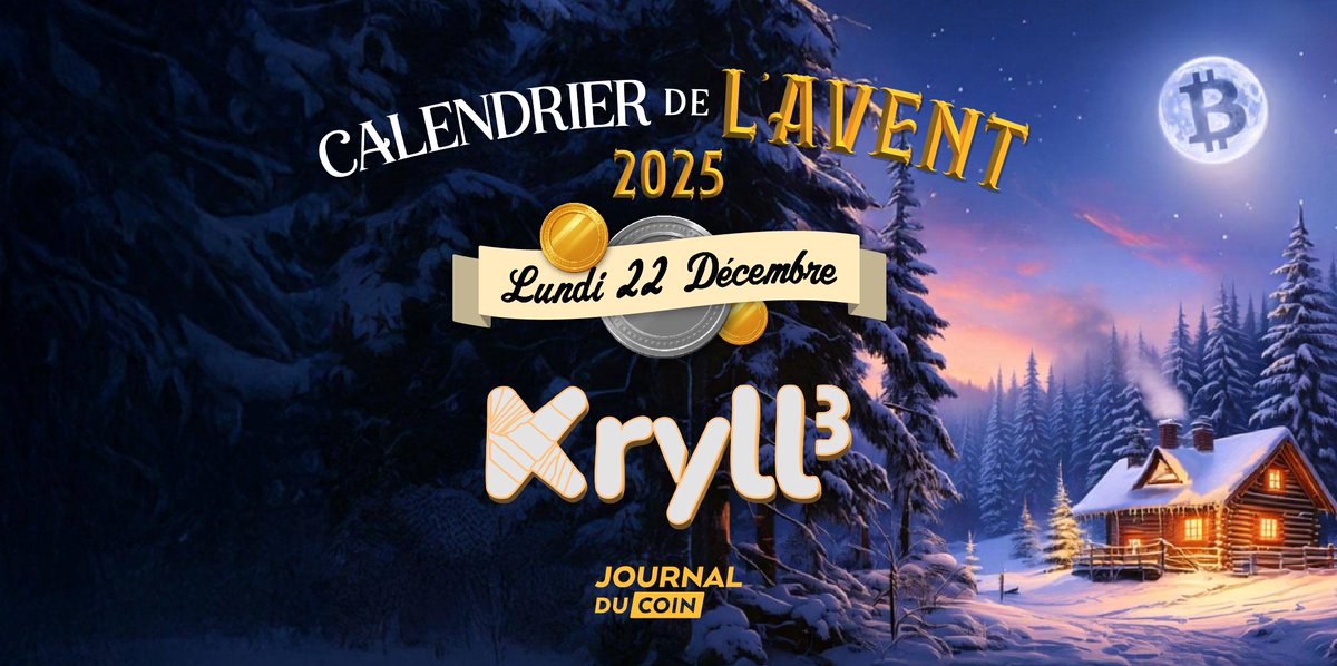 🎅🏽 CALENDRIER DE L’AVENT - JOUR 22 🎅🏽

Aujourd’hui, Kryll offre 2 Ledger Nano S+ brandés aux couleurs de Kryll 🎄

Pour participer :
1️⃣ Follow @Kryll_io &amp; <a href="/LeJournalDuCoin/">Journal du Coin</a>
2️⃣ Like &amp; RT
3️⃣ Tag 1 ami
4️⃣ Avoir un compte Kryll (lien en commentaire)

Le tirage au sort sera effectué le