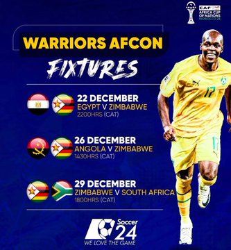 We wish our Warriors THE ZANU PF winning spirit.