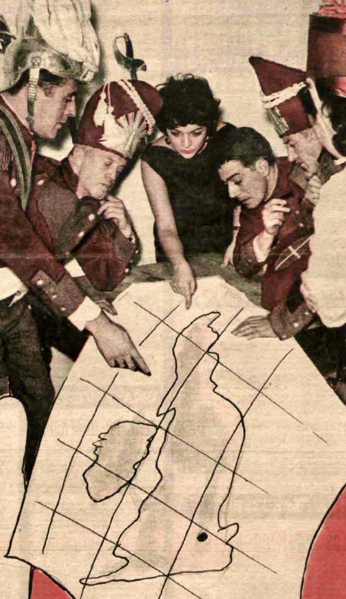 elprimerazcona's tweet photo. En 1956 ‘La. Codorniz’ declaraba la guerra a Inglaterra. Entre otros, Álvaro de la Iglesia, Sara Montiel y Rafael Azcona encabezan la afrenta #lacodorniz #saramontiel #rafaelazcona #alvarodelaiglesia #enriqueherreros (portada) https://t.co/HSnFf7b0tV