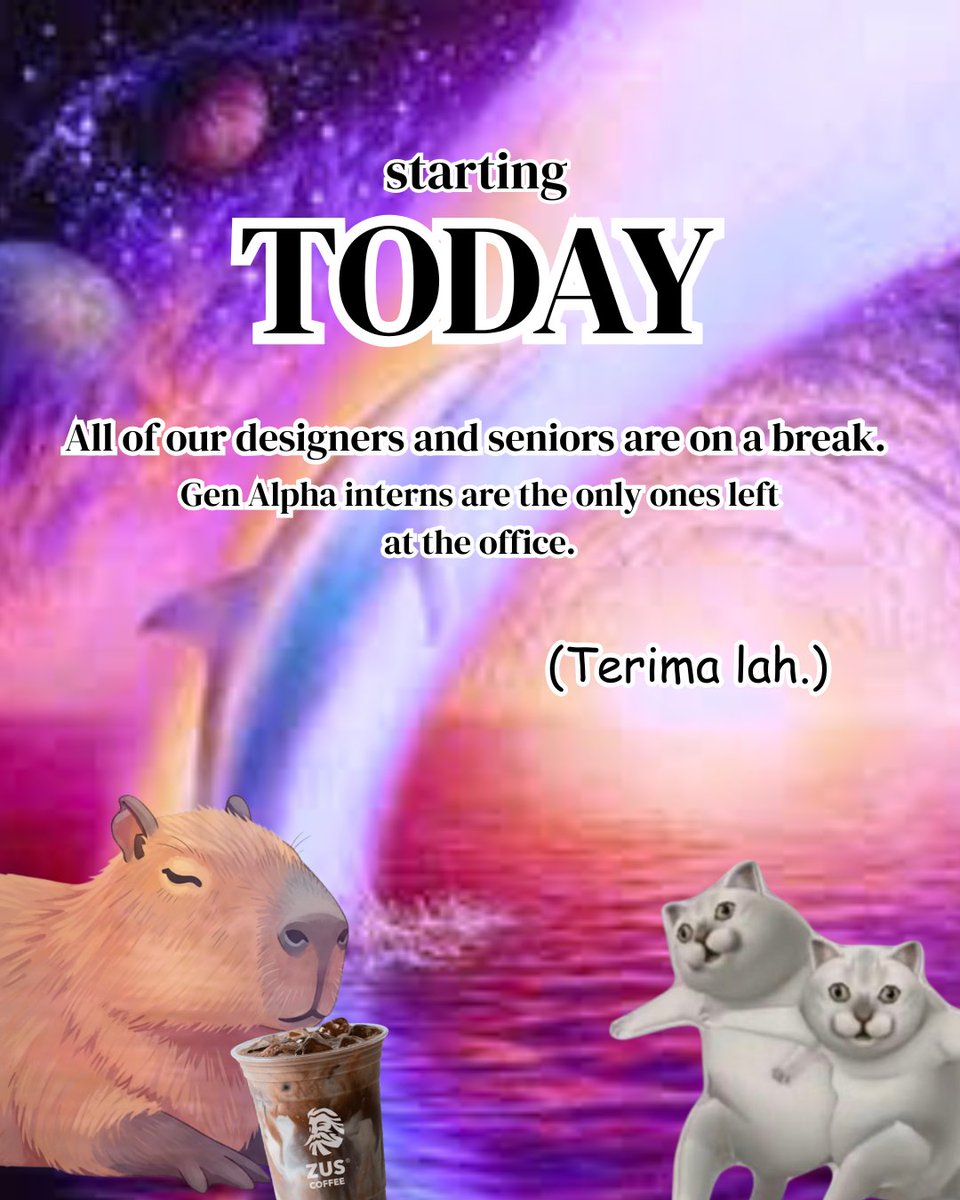 ZUSCoffee's tweet image. they said i can post whatever i want??? but make sure to include cta??? (not sure what that is) quite nervous ngl 😅 jangan lupa buy chubbybara chocolate series!