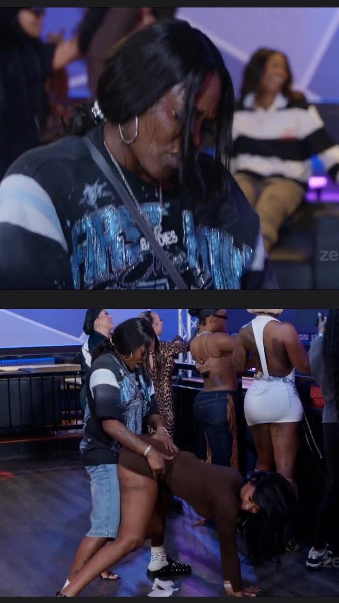 Chazzurp's tweet image. Tavi 100% forgot where she was at because what was she going so hard for?? 😭 #BaddiesUSA