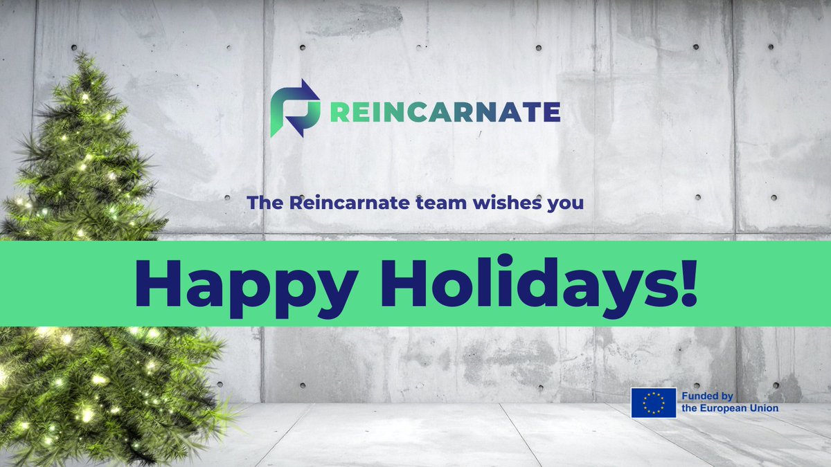 ReincarnateEU's tweet image. 🎄#HappyHolidays from the Reincarnate team🎅

As 2025 comes to an end, we thank all partners, collaborators &amp;amp; practitioners who helped us #buildknowledge &amp;amp; test #innovations for a #greenconstruction sector.

👉 Join the #ReincarnateCommunity: 45d14689.sibforms.com/serve/MUIEAF_7…