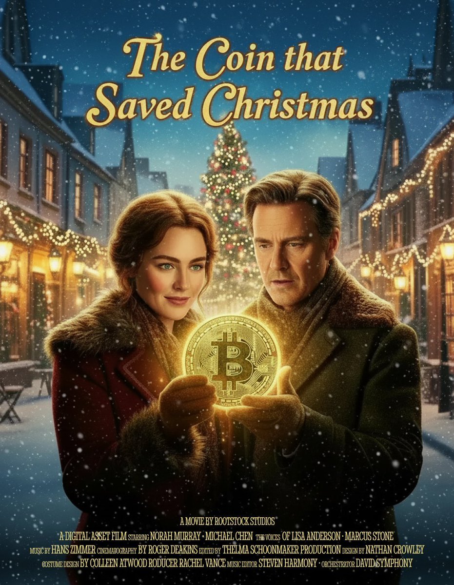 圣诞假期银行集体关门？这可不太妙。

一位比特币矿工，和一位传统金融会计联手，用 BTCFi 让整座小镇继续运转。

拯救小镇？很难。
连接两个世界？更难。

好莱坞，给我们打电话。🎬