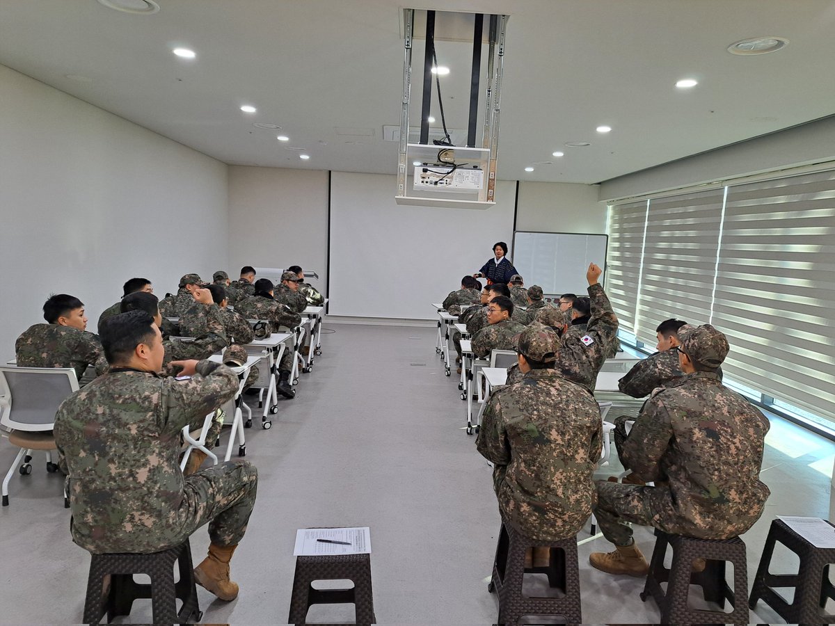 만인의총에서 진행된 장병 군사 체험