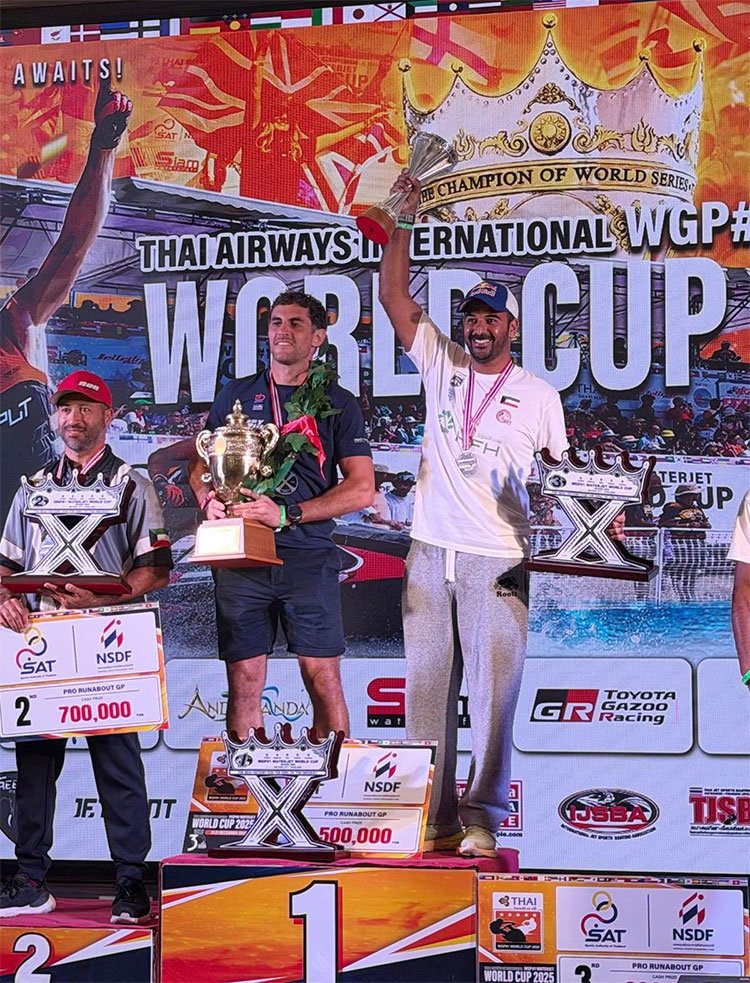 متسابقون كويتيون يحققون مراكز متقدمة في بطولة كأس العالم للدراجات المائية 