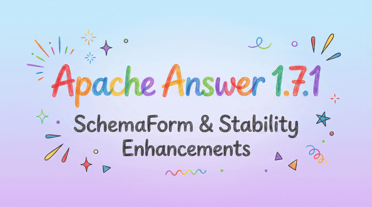 Apache Answer tweet media