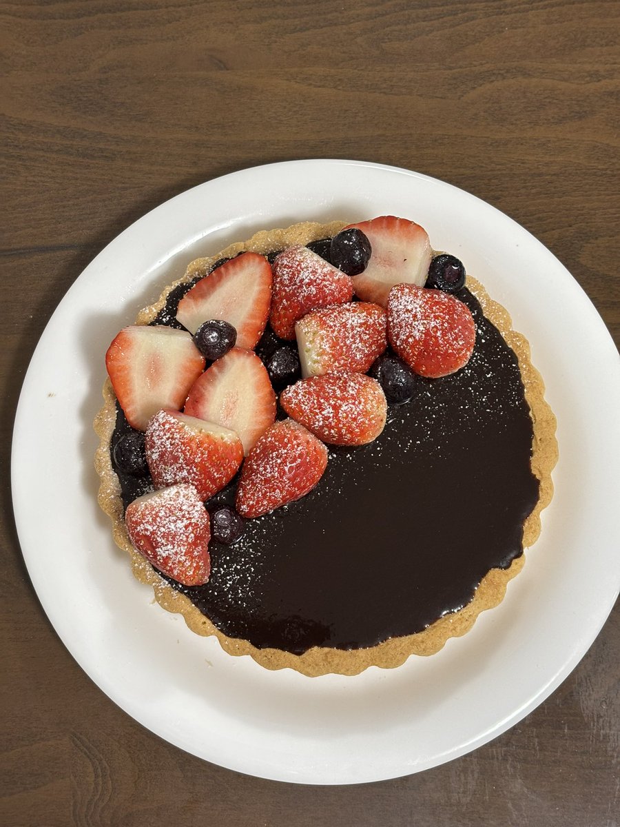 チョコタルト
#アンプラお菓子作り部
