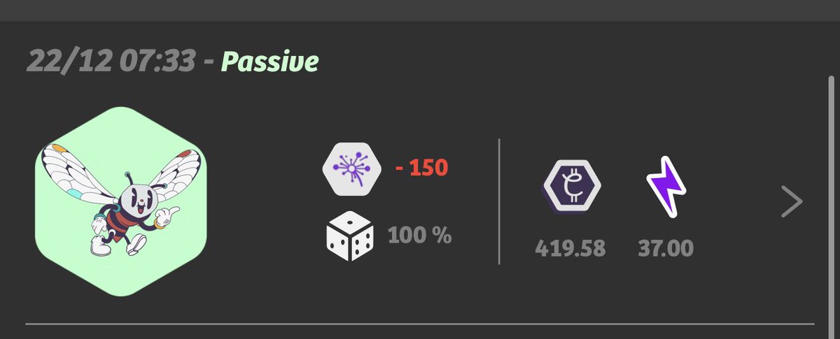 bausch_94's tweet image. 🚀 Daily Grind 🐝

💰Earned today: 419 #CATKN
⏱ Active time: passive mode
⚡ Energy used: 37

Today I minted advanced ventilator from basic &amp;amp; advanced Mint 🥳🐝 
Added +1 Energy to the Hive 🔋

Get ready to join? Fly with us #Hive!

#TheLifeBomb #TLB #FlyWithUs #MoveToEarn #M2E