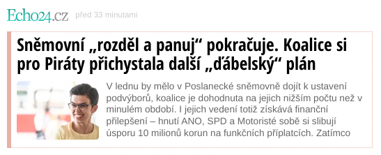 daliborzz's tweet photo. #Echo24 „Pokud budou chtít Piráti nějaký výbor vést, tak jsme připraveni jim vyhovět. Nicméně jen těm pirátským poslancům, kteří jsou nejvíce odbojní vůči Zdeňku Hřibovi a Olze Richterové,“ popsal pro Echo zdroj dobře obeznámený se situací uvnitř tří koaličních stran. #piráti3psp https://t.co/LNCu2iCFvF