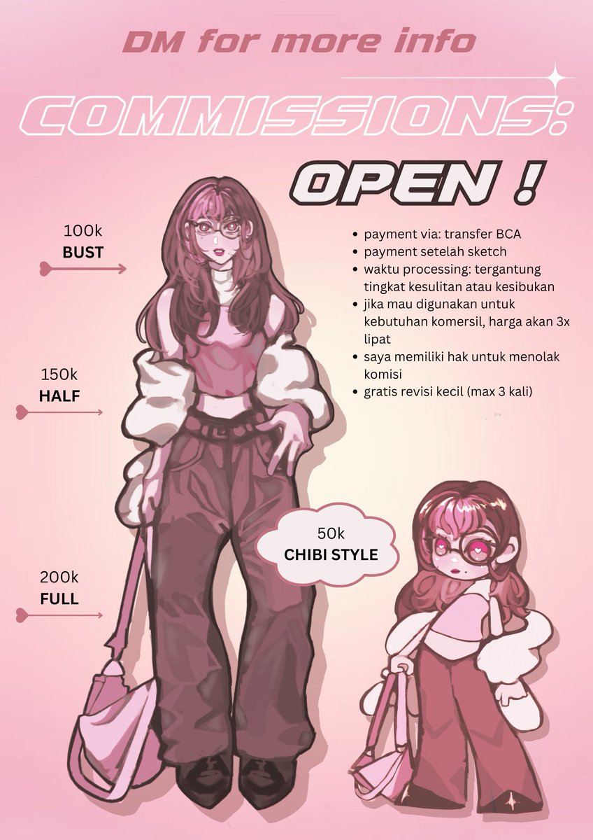 adraesque's tweet image. reposting this
#Commission 
#commissionsopen
#CommissionSheet