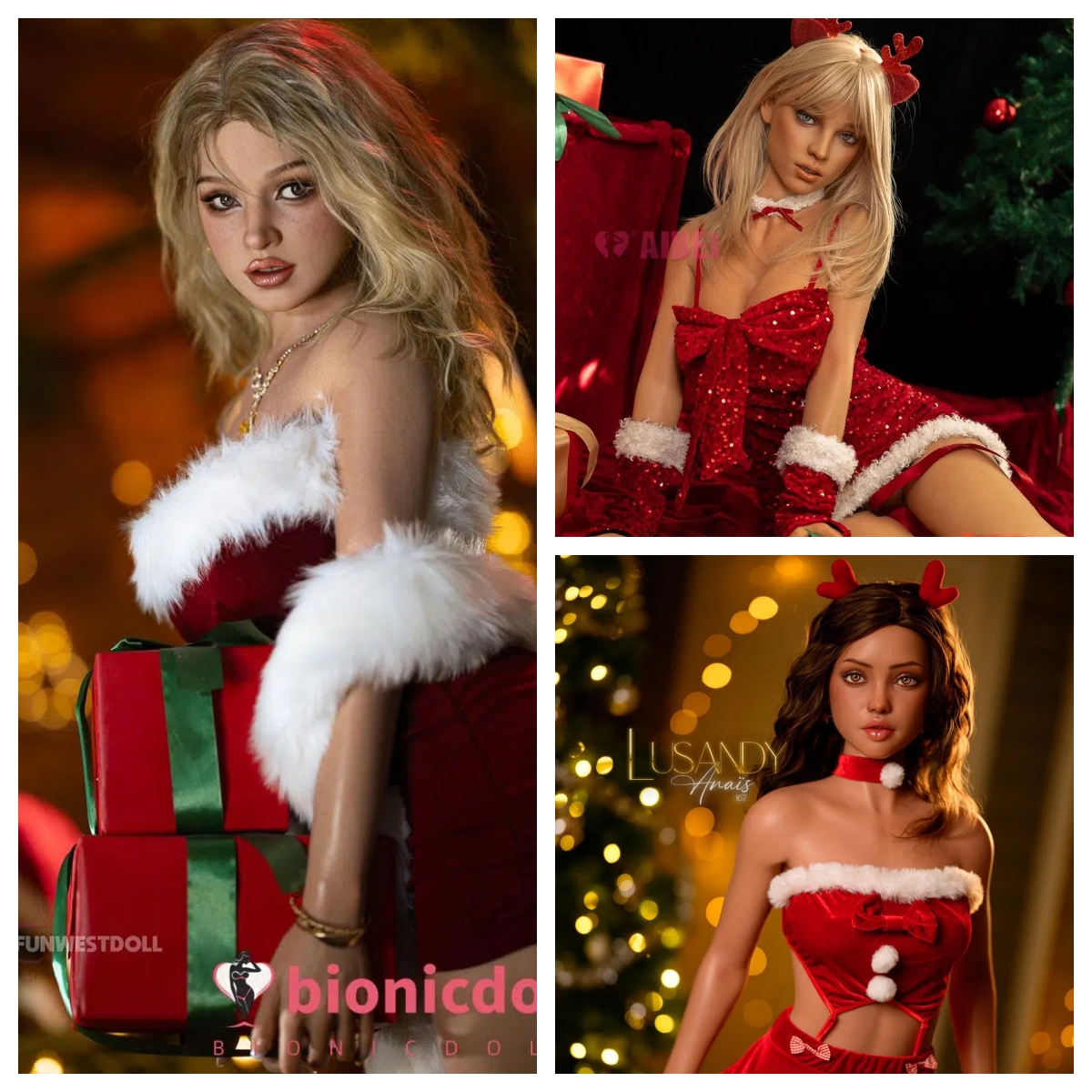 Christmas-themed doll🎄

Claim your Christmas gift now!

Funwest：bionicdolls.com/product/funwes…
Aibei：bionicdolls.com/product/aibei-…
Lusandy：bionicdolls.com/product/lusand…

#sexdoll #bionicdolls #sexdolls #funwest #aibeidoll #lusandy