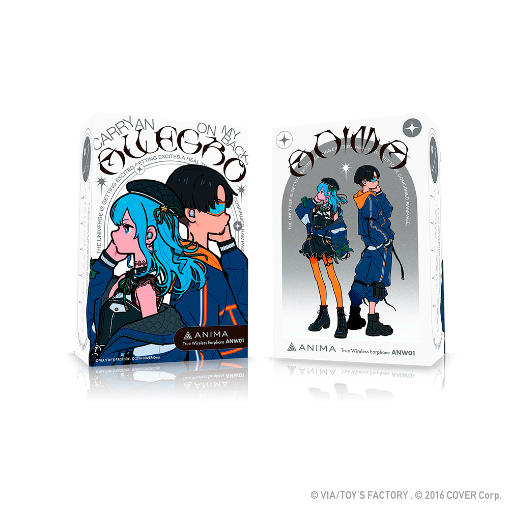 ANIMA ANW01 星街すいせい コラボモデル　イヤホン　midnight 🎉数量限定・本日発売🎉】 #星街すいせい × #TAKUINOUE コラボの第一弾