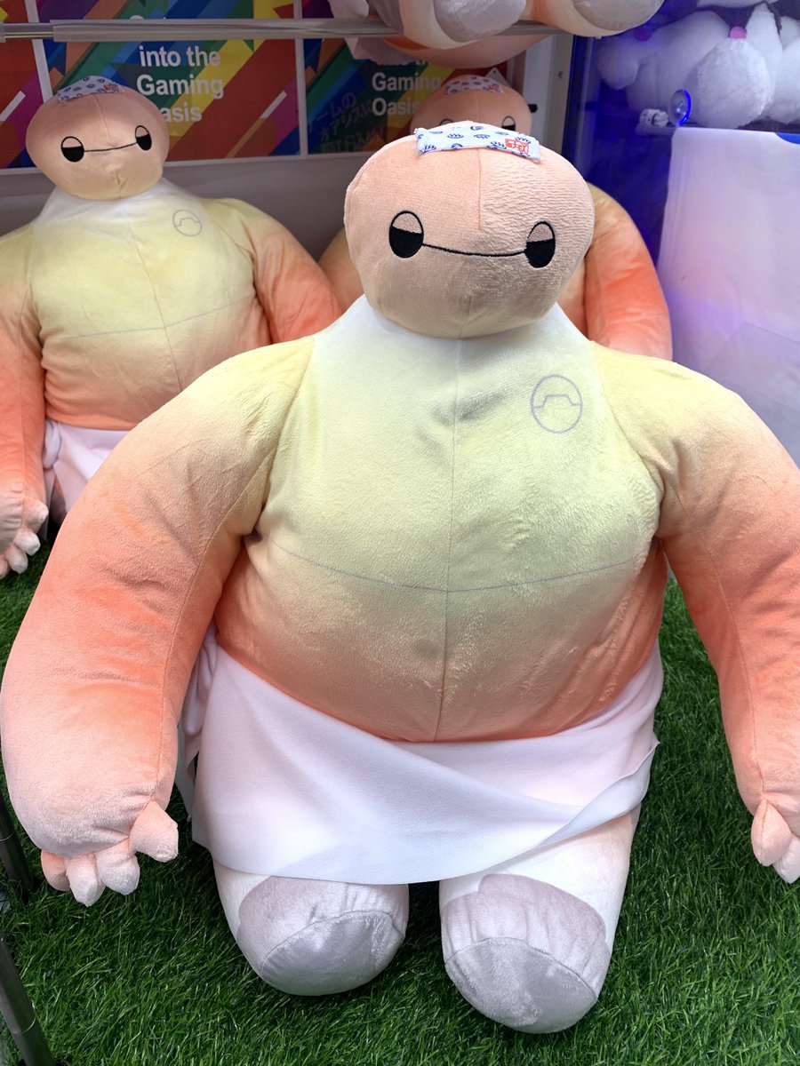 景品情報】「ベイマックス 超超BIGぬいぐるみ～サウナ～」入荷致し