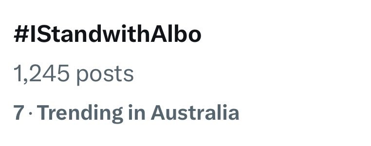 JayJay91341991's tweet photo. Let’s show Albo our support and a fuck you to Murdoch! 

Type #IStandwithAlbo in the comments. 

Thankyou! 😊❤️ https://t.co/fRKRBG6Kt9
