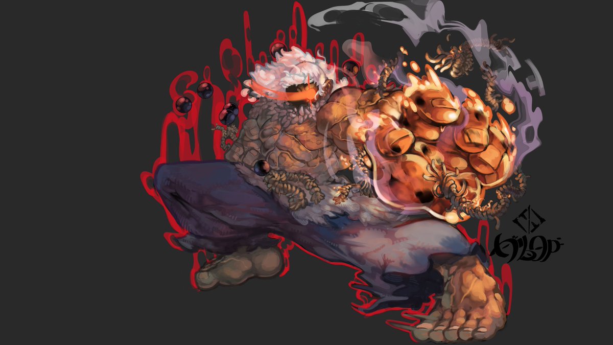 Bbopaloopa's tweet image. Akuma time babay ! 

#スト6イラストコンテスト3  #SF6ArtContest3