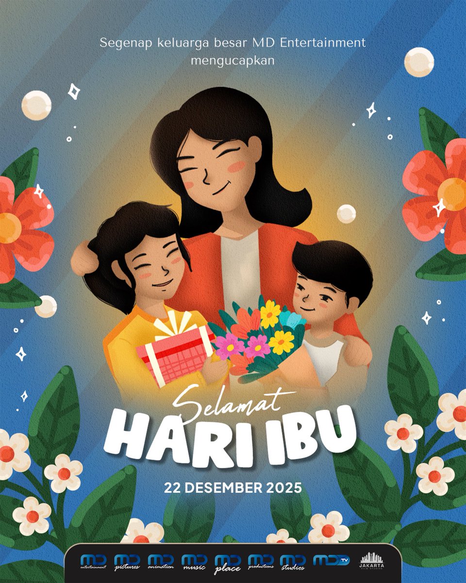 MDEntertainment's tweet photo. Selamat hari Ibu untuk seluruh Ibu hebat!
Untuk perempuan istimewa yang selalu menjadi pendukung setiap langkahku❤️

#MDEntertainment
#MDPictures 
#MDTV
#MDGroup https://t.co/ZnVIpSvop3