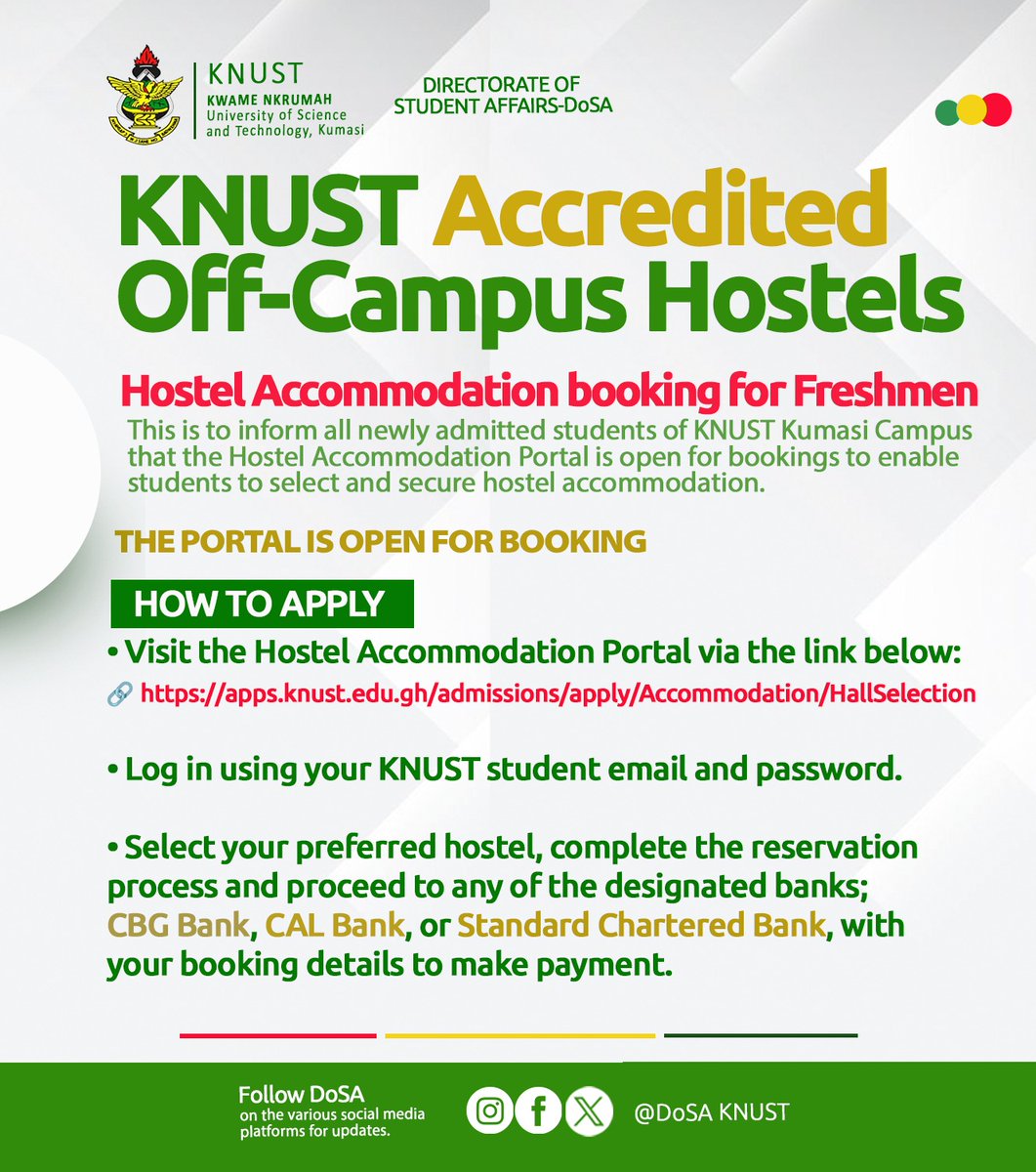 DoSA KNUST tweet media