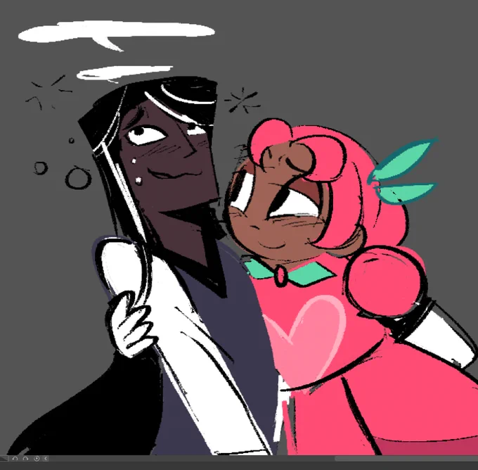 lightweight (I love my hetjem) #crkfanart #cookierunkingdom #hollycacao