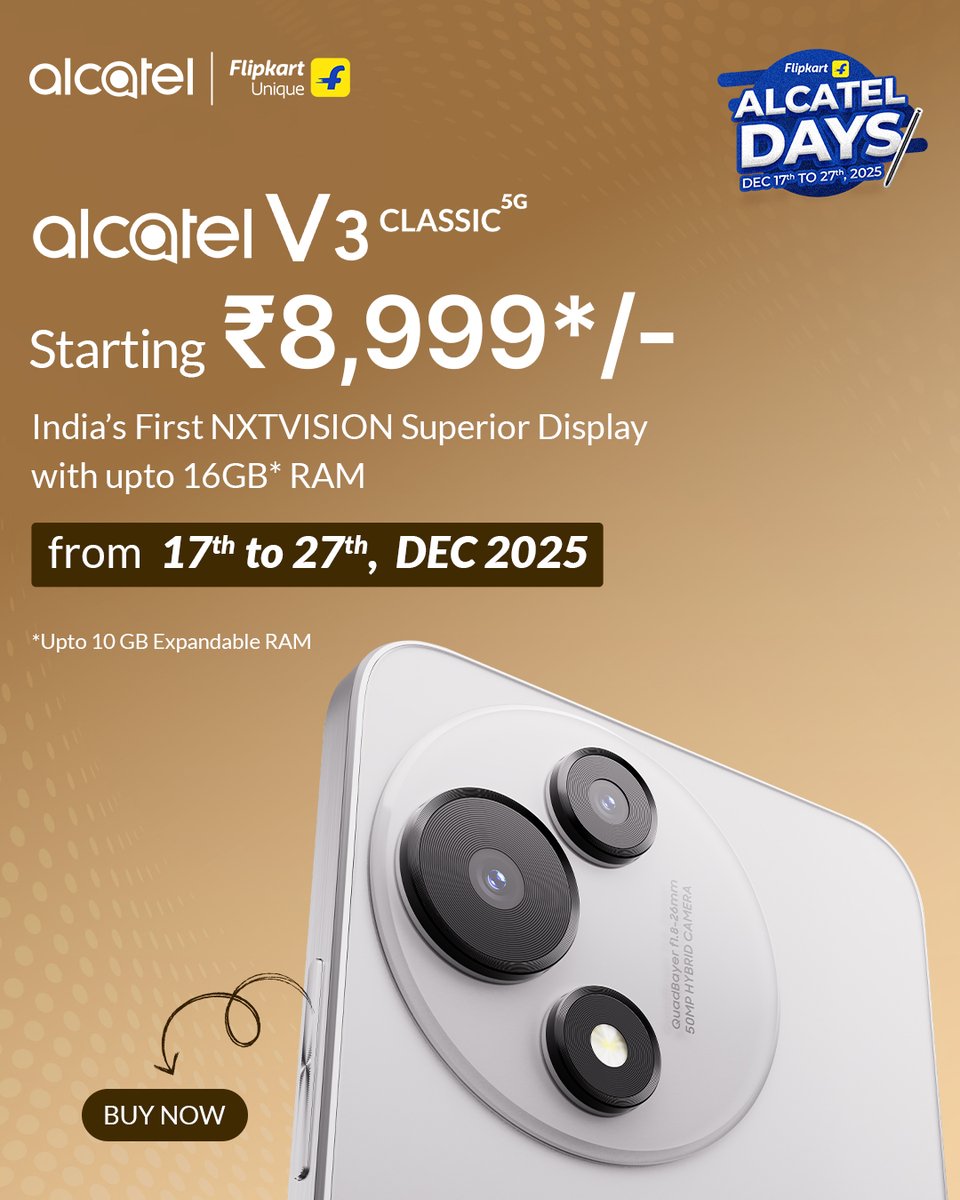 Alcatel India Official tweet media