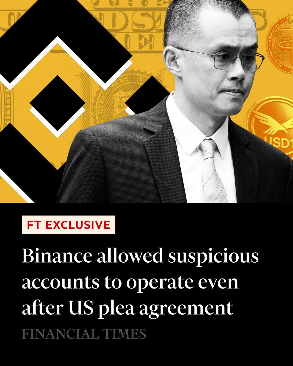 A Financial Times investigation of leaked files shows cryptocurrency  transactions continued despite links to terror financing networks and other  red flags. https://t.co/41va0nhlj2