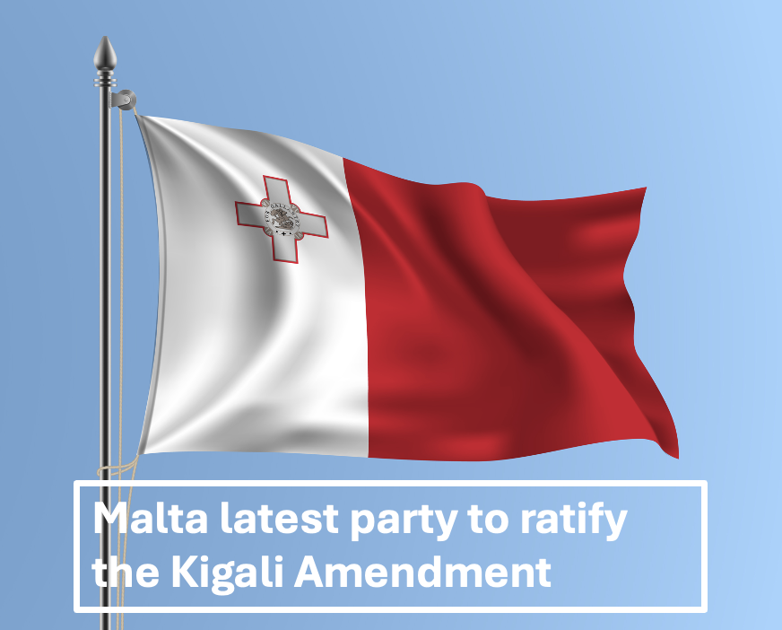 UNEPozone's tweet photo. Some great news as 2025 draws to a close: Malta 🇲🇹 becomes the 172nd party to ratify the Kigali Amendment! The more countries that commit to this amazing cooling tool and phase-down climate warming HFCs, the more we can reach the potential 0.5°C in avoided warming by the end of the century - double if energy efficiencies are also adopted!!
#OzoneAction #GlobalAction