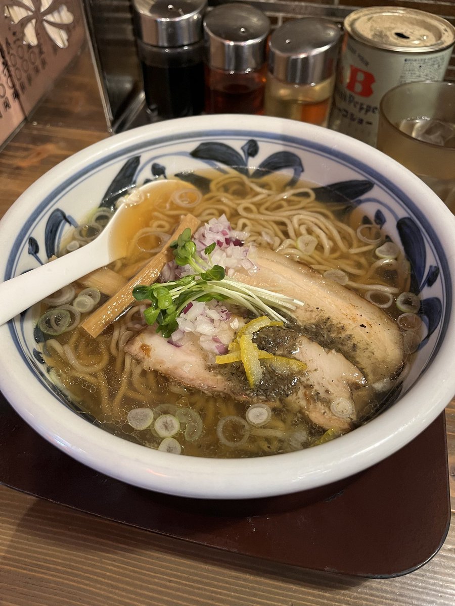【休日のラーメンシリーズ】

安部製麺所
・煮干し中華そば

ごちそうさまでした🤘