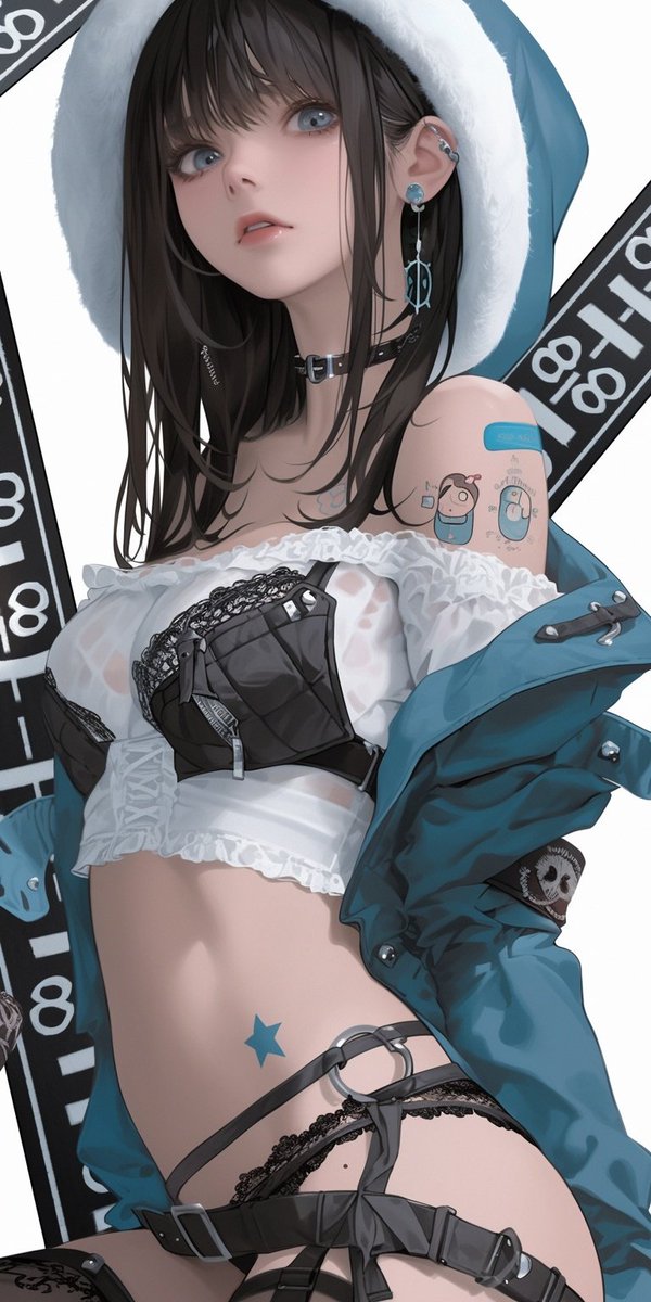 AI_art_bird's tweet image. 🟦⬛️🟦⬛️🟦⬛️🟦⬛️🟦⬛️

Japanese JK Rock🔥
🎅🎄𝑀𝑒𝑟𝑟𝑦 𝐶ℎ𝑟𝑖𝑠𝑡𝑚𝑎𝑠🎄🎁

Hiii’s designworks

⬇TAP FULL📱

🎁 :*･ﾟ❁*.｡.💘:*･💫:*･ﾟ❁*.｡.💘:*･💫:*･ﾟ🎁

 #イラスト
 #Japanesewomen

This is an original SFW anime-style illustration. 
Purely fictional character…