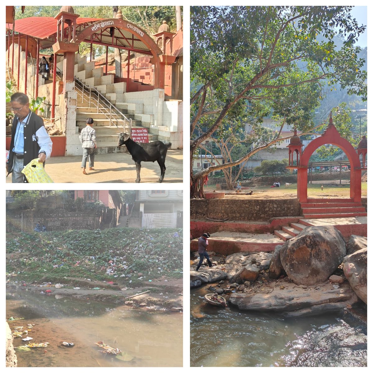 dr_kataki's tweet image. The scenic and serene ambience of #Basisthashram #Dewalaya has been vitiated by dumping of #PlasticGarbage in the bank of the spring.
@gmc_guwahati @SwaachBharat @mygovassam @mygovindia HCM @himantabiswa @CMOfficeAssam  @PlasticPollutes @CPCB_OFFICIAL