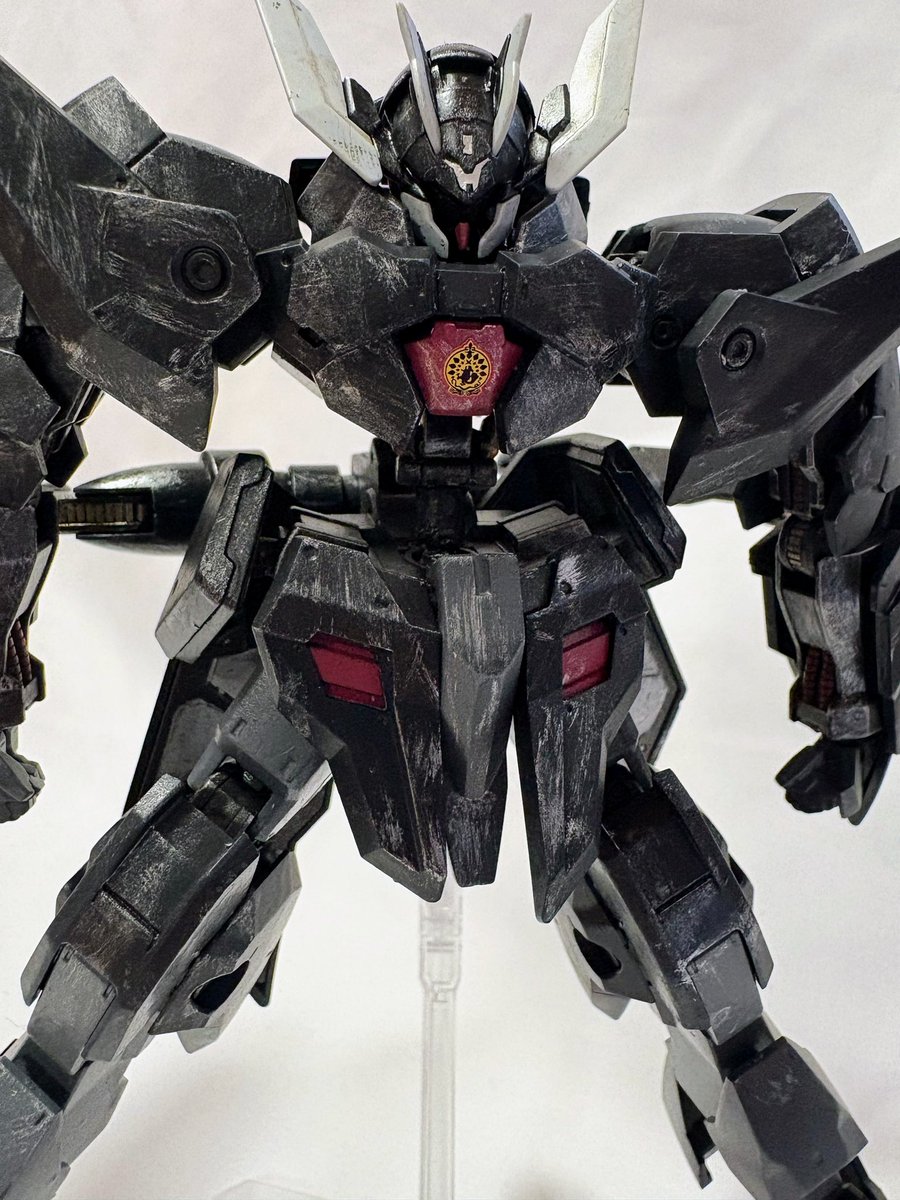 hg ガンダム ザガン 【全塗装完成品】 全塗装1作目、HGガンダムザガン完成しました！ #ガンプラ #ガンプラ