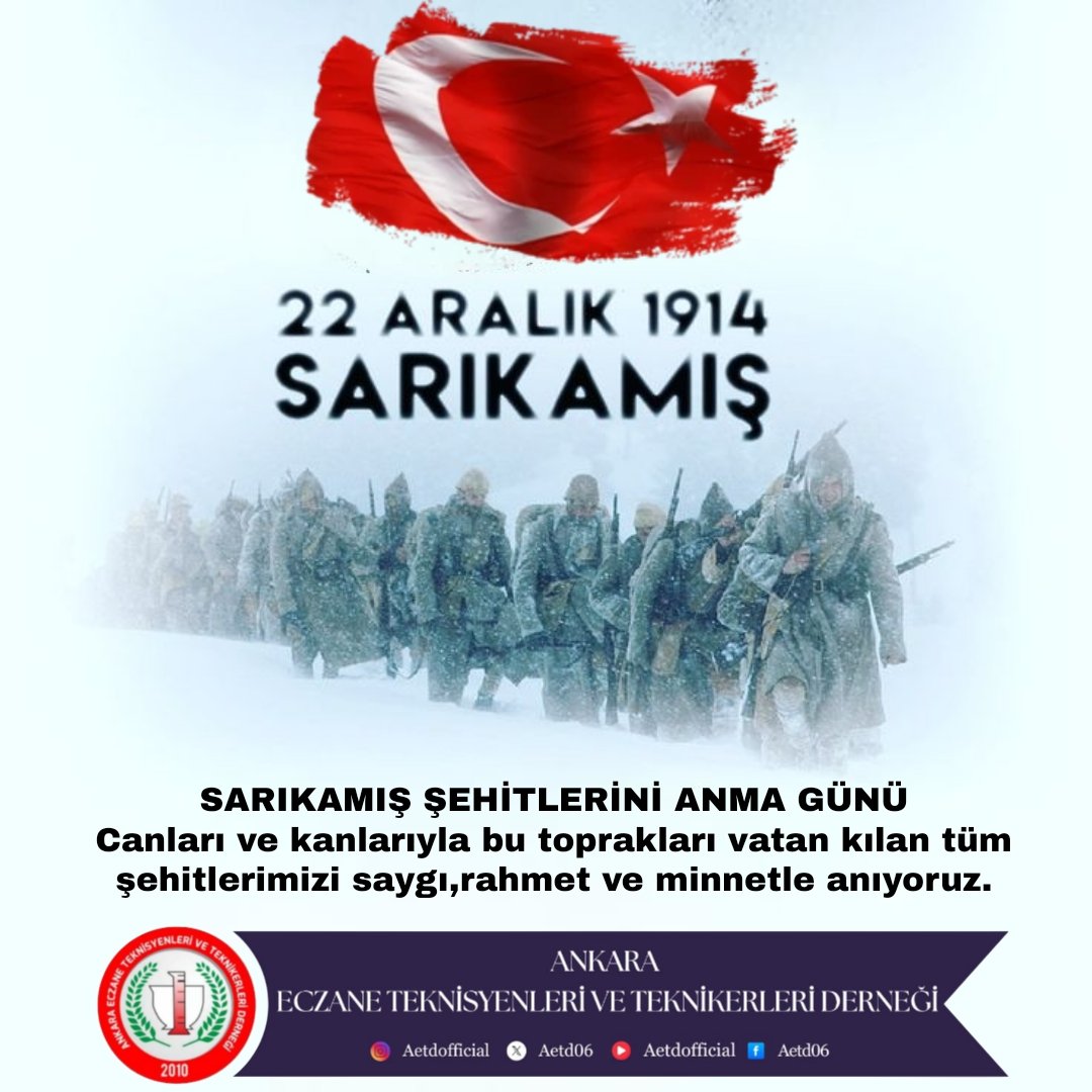 Karın sessizliğinde yazılan bir onur hikâyesi…
Soğuğa değil, vatana yenilen yüreklerin destanı Sarıkamış.
Aziz şehitlerimizi rahmet ve minnetle anıyoruz.
Sarıkamış unutulmaz.