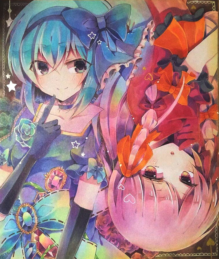 「10年以上前に描いたアナログイラストが出てきたので投稿しておきます……。」|IZ（あいぜっと）@『Witch's Heart』の中の人。のイラスト
