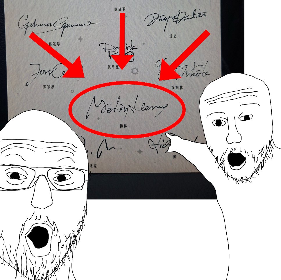 MerlinHermesFan's tweet image. IS THAT MERLIN HERMES SIGNATURE!!!!! PRAISE THE FOOL AAAAAAAAAAAAAAA