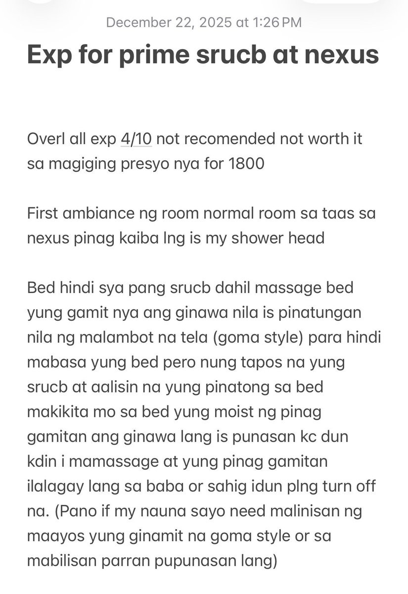 iambrawn's tweet photo. NXS Prime Scrub @nxs_spa 
Try at your own Exp ko ito / review na rin :) https://t.co/HzdVmx4yTH