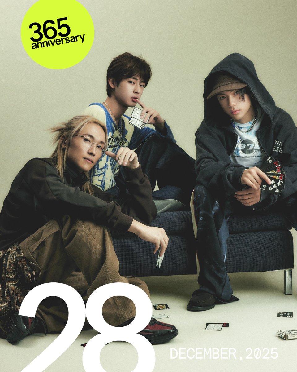 NYLONJAPAN's tweet image. 12月28日は『カードゲームの日』🎴
🔗nylon.jp/365/2025/1228

今日はカードゲームの日。
ちょっぴりBAD BOYなムードの #GENIC の #西澤呈 #雨宮翔 #小池竜暉 が登場。
カードゲームで勝利を手にするのは一体誰？

Q&amp;amp;Aと全ての写真はURLからチェックしてね🔗

#365_西澤呈 @JOE_0228__ 
#365_小池竜暉…