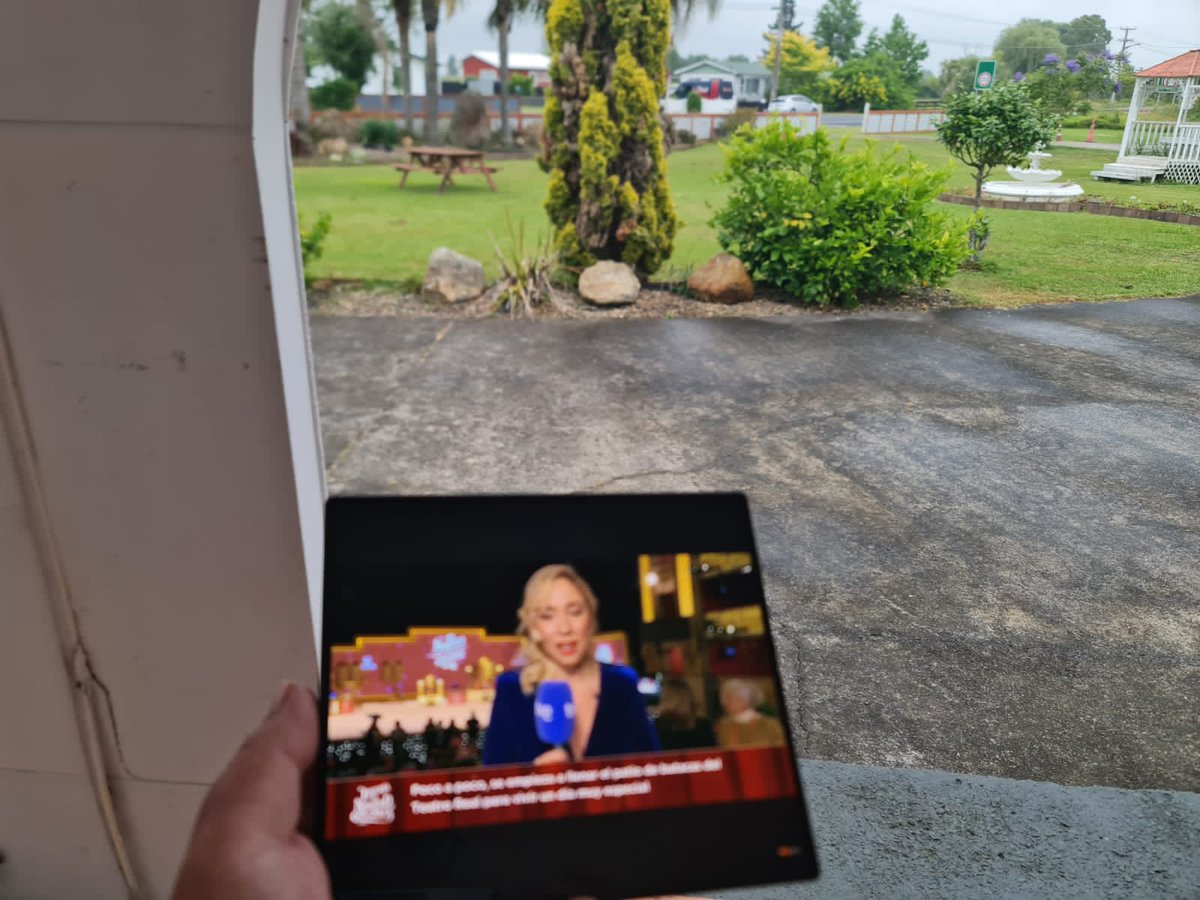 Este año toca ver la lotería desde la distancia y anocheciendo, en Nueva Zelanda. A ver si el gordo se viene para este lado #LoteriaRTVE