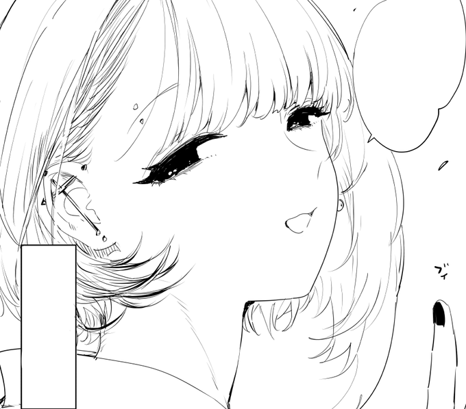 上手く描こうとするより可愛く描こうとしたら可愛く描けた。 