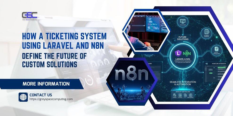 SEO_Expert_Andy's tweet image. How a Ticketing System Using Laravel and n8n Can Define the Future of Custom Solutions - greyspacecomputing.com/how-a-ticketin… 

#laravelbackend #laravelframework #TicketingSystem #n8ninAutomation #ecommerceDevelopment