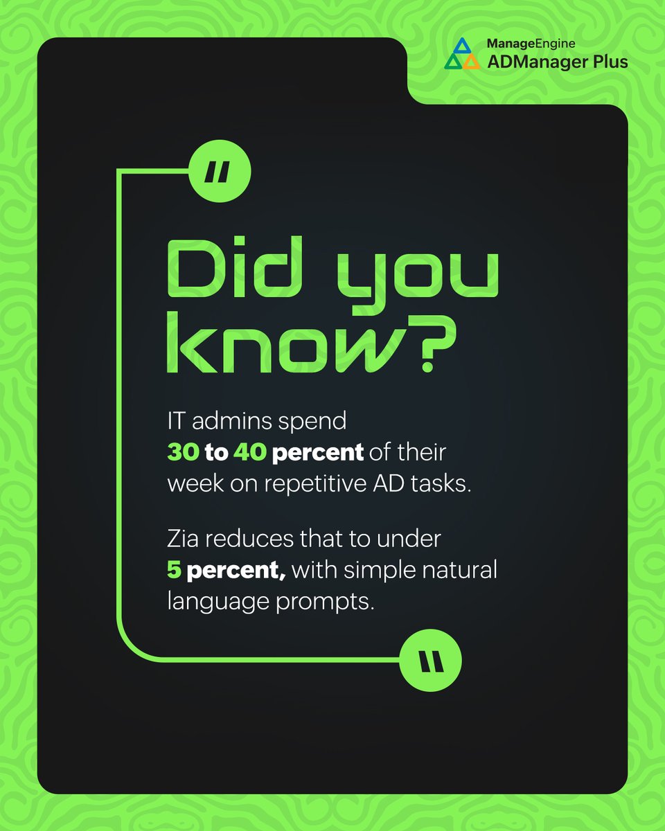 ManageEngine IAM tweet media